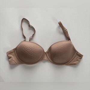 Women's Nude Third Love Bra with Underwire Size 36A 1/2